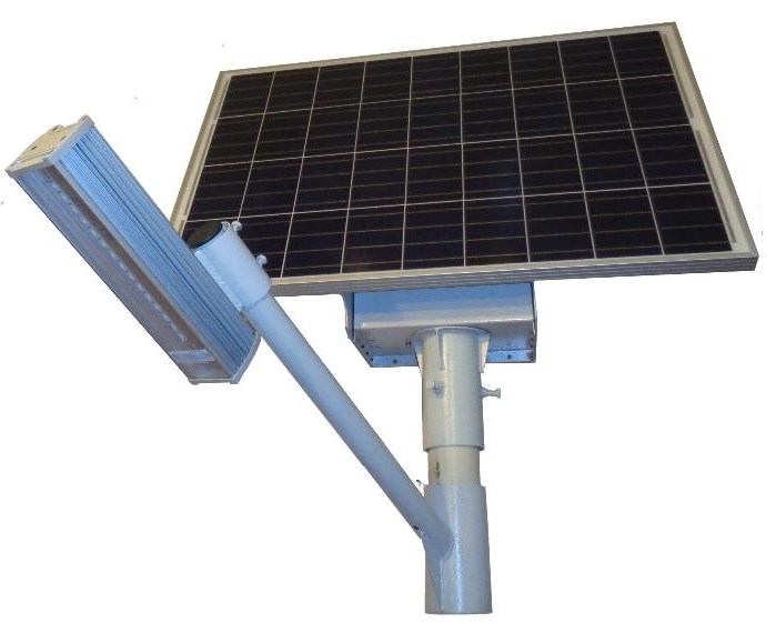 Уличный светильник 20Вт SoLight-20/100/100*12T на солнечной батарее - фото 4708