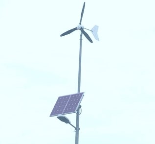 Ветро-солнечный светильник 45Вт WSL-45-w500-pv50-bat26-24 - фото 4863