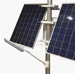 Уличный светильник 30Вт SoLight-30/300/75*24S на солнечной электростанции (боковое крепление)